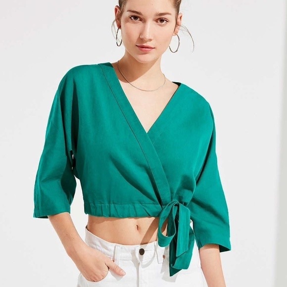 Urban Outfitters Tie Top - Picture 5 of 6